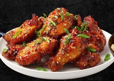 Oven Baked Wings (8)
