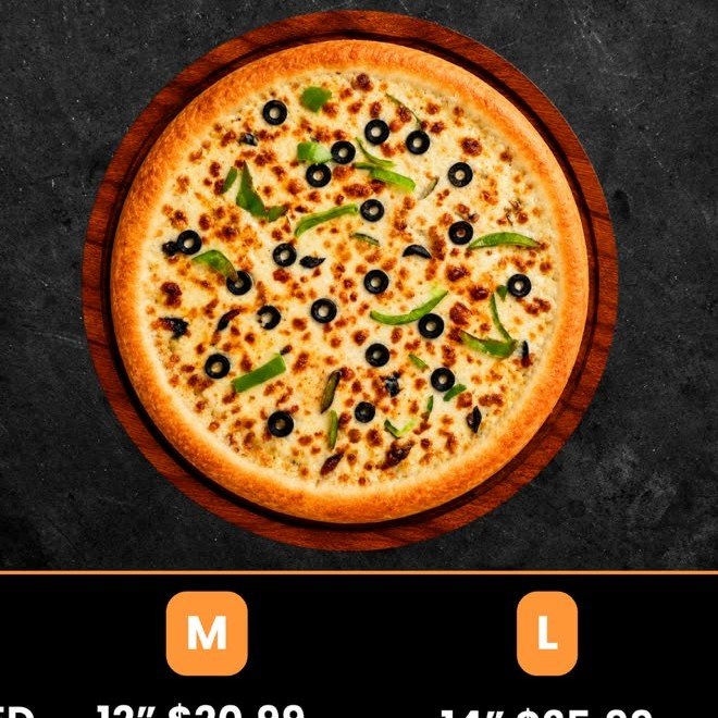Stuffed Crust Pizza - Kebab